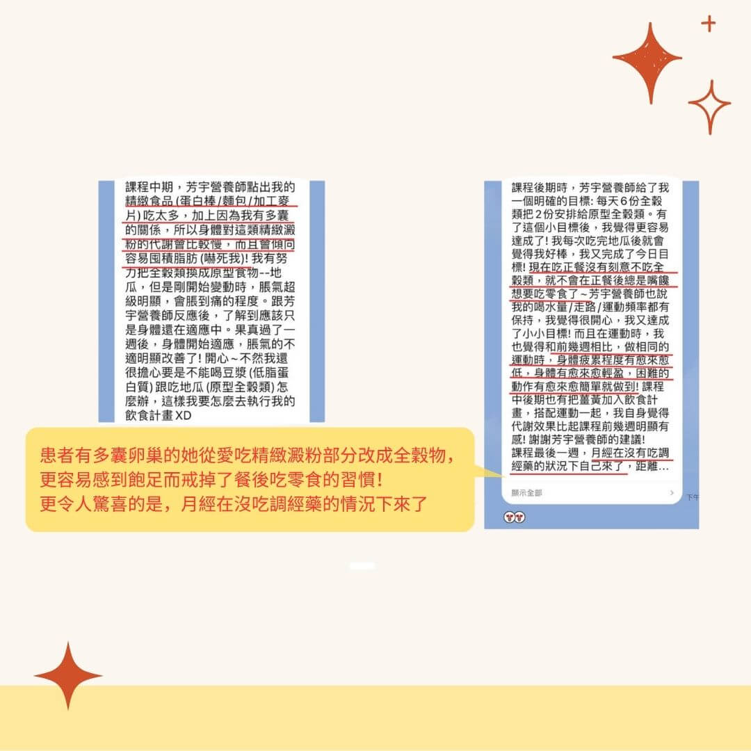 多囊患者減重心得