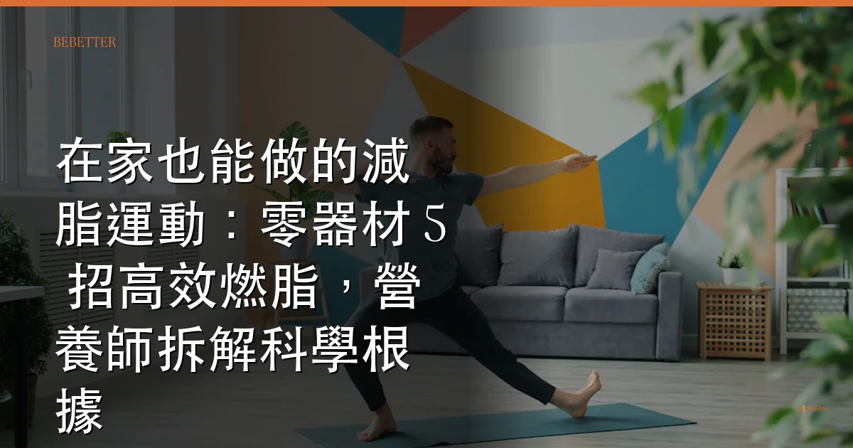 在家也能做的減脂運動 封面