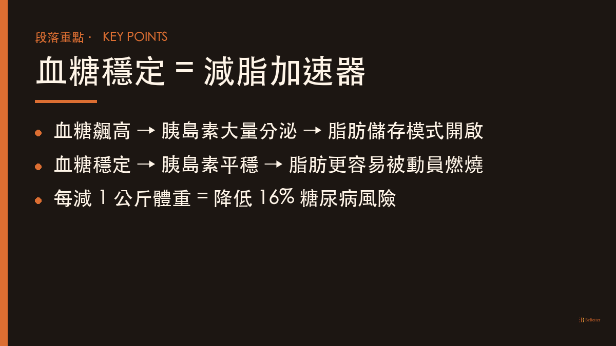糖尿病前期減重飲食怎麼調整 血糖與減脂關係重點整理
