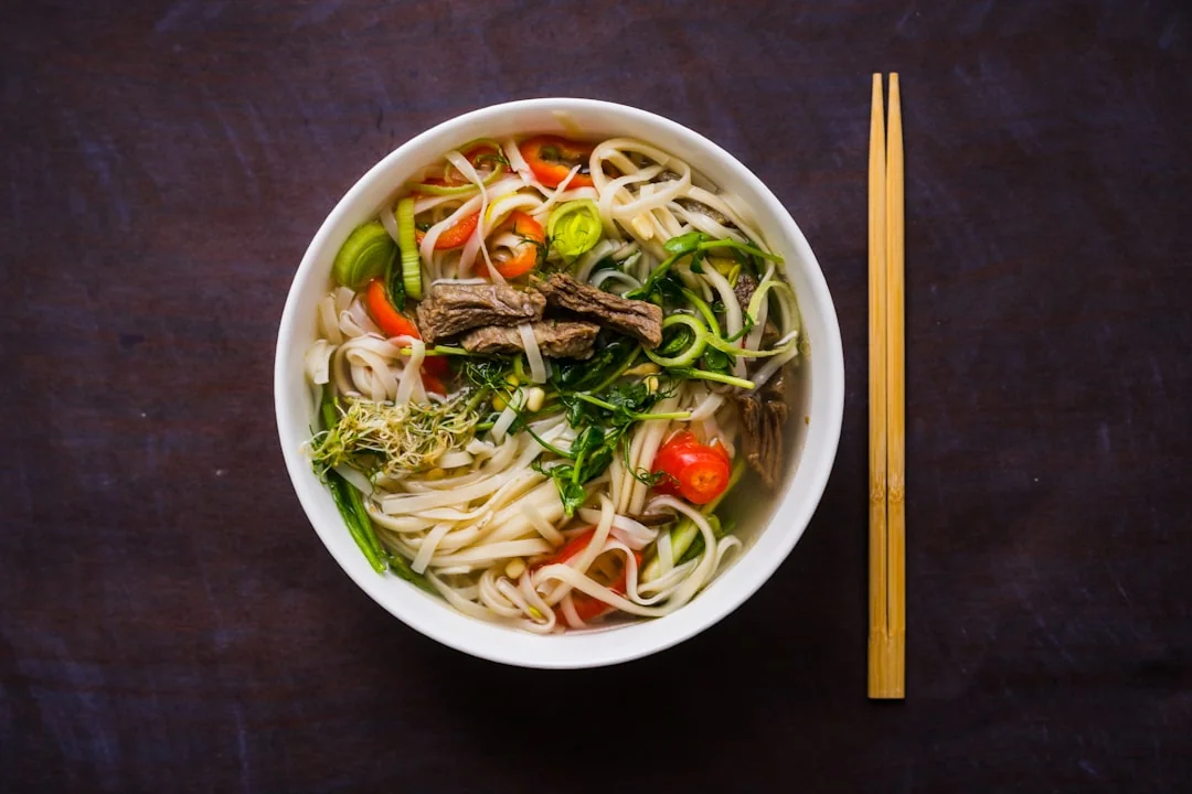 牛肉湯麵熱量示意 — 一碗紅燒牛肉麵