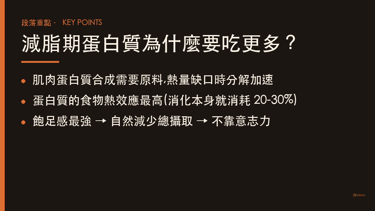 減脂期蛋白質一天要吃多少最適合 重點整理