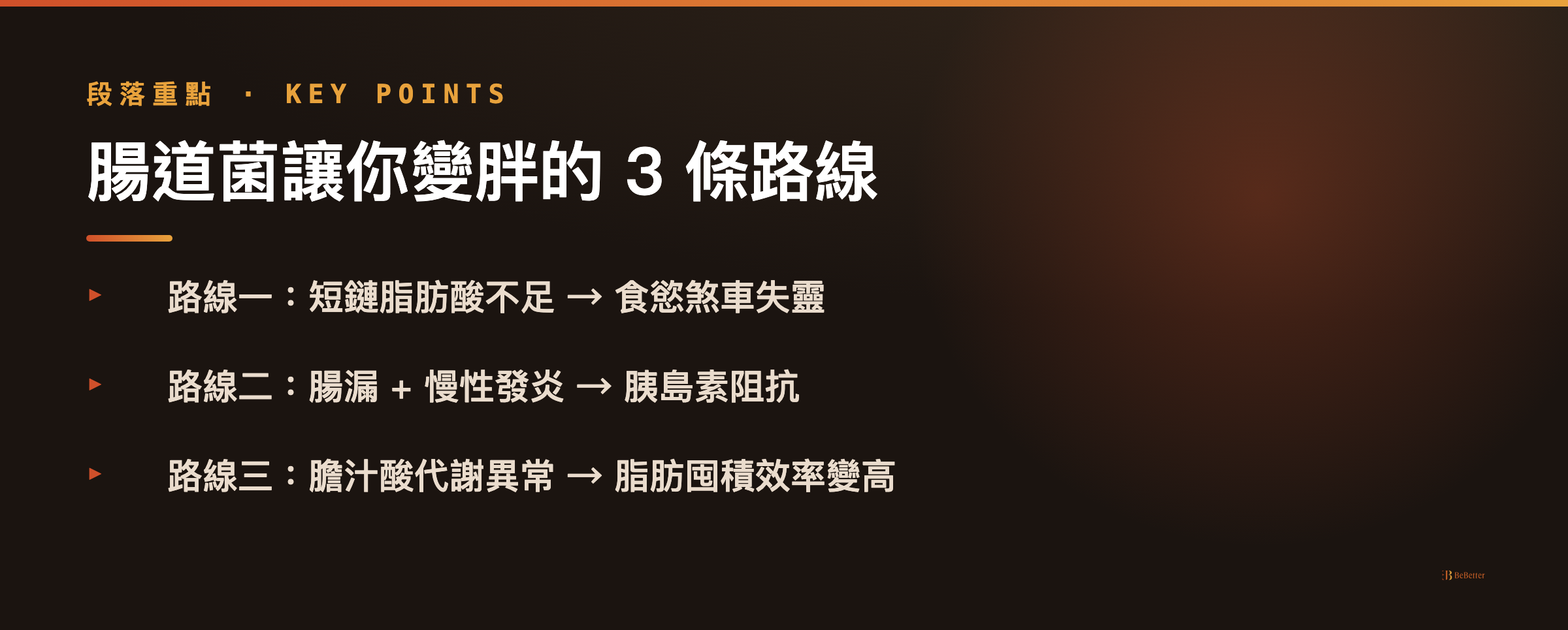 腸道菌群跟肥胖有什麼關係 三條致胖路線重點整理