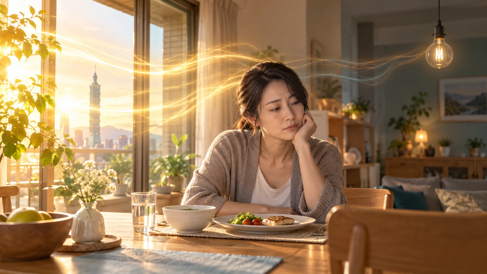 熱量赤字是什麼 視覺化說明:長期過度節食讓身體像調暗的燈泡一樣降低能量消耗